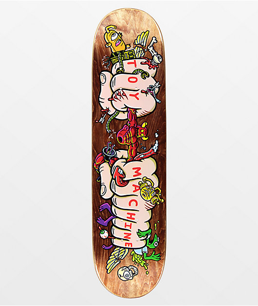 Toy Machine Living Toys 8.0" Skateboard Deck